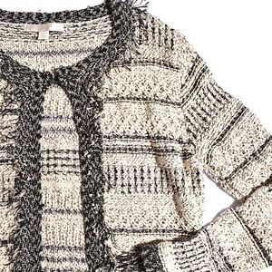 Boston Proper fringe blazer